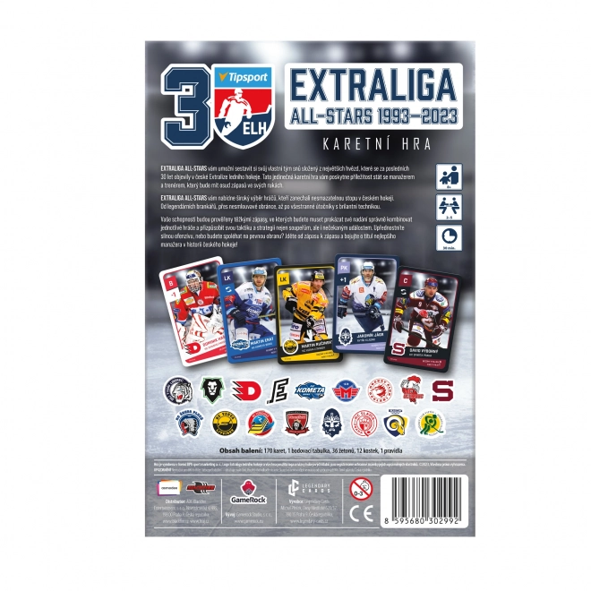 Gioco di carte Extraliga All-Stars