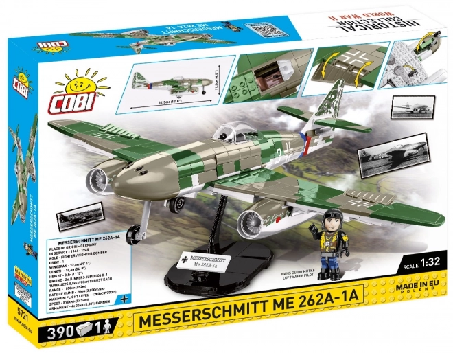 Modellino Aereo Messerschmitt Me262 A-1a COBI