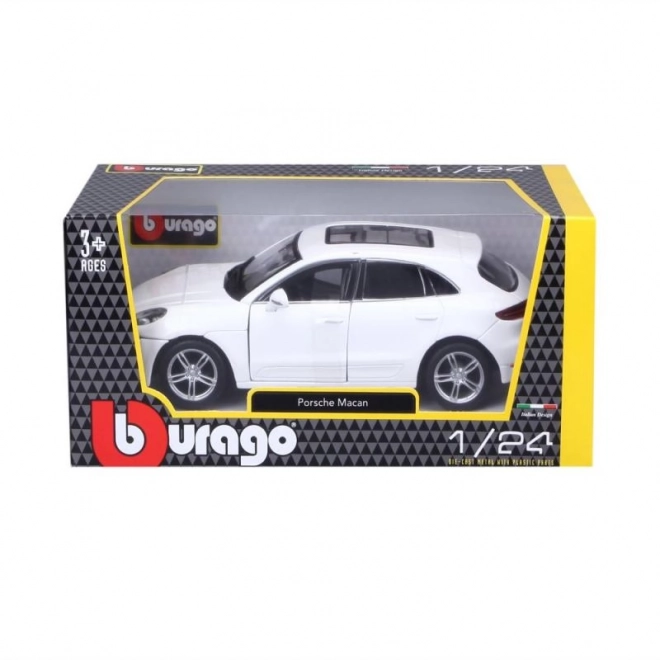 Modello Bburago Porsche Macan 1:24 Bianco