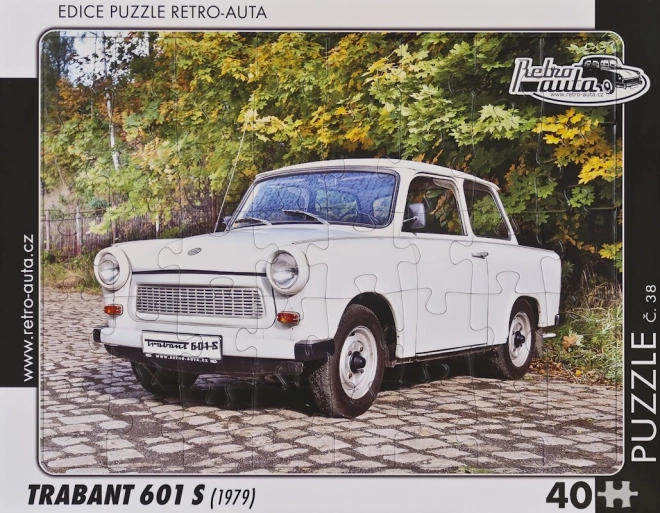 Puzzle Retro-Auta Trabant 601 S 1979