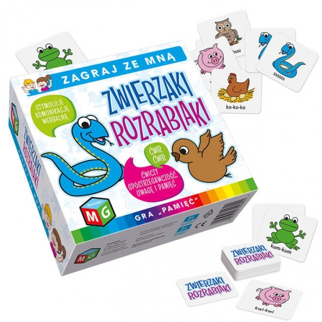 Animali birichini gioco educativo per bambini