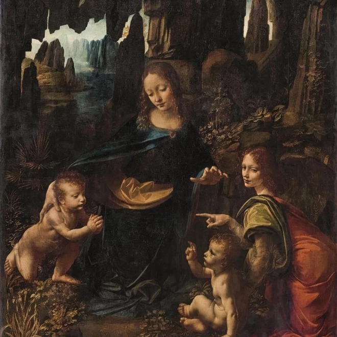 Clementoni Puzzle Museo Madona nelle rocce 1000 pezzi