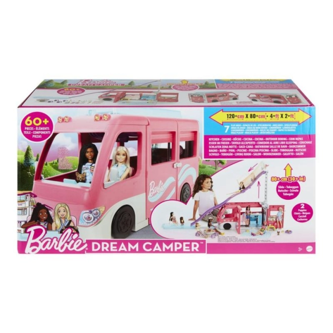 Camper apribile con 7 zone di divertimento