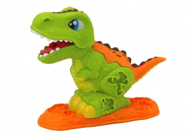 Set di plastilina dinosauro 6 colori con stampini delfino e conchiglia