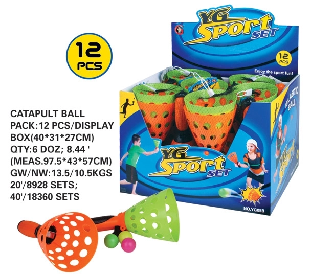 Gioco di lancio con pallina per due giocatori