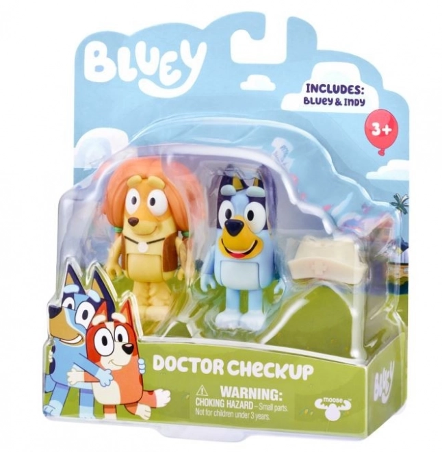 Set di figurine Bluey Visita dal Dottore