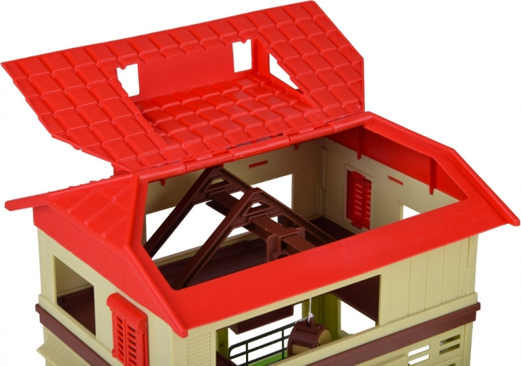 Fienile apribile per un gioco realistico