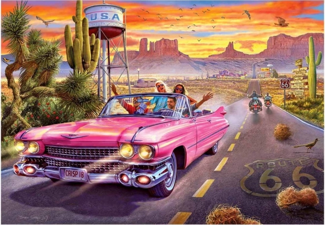 Puzzle Route 66 500 pezzi