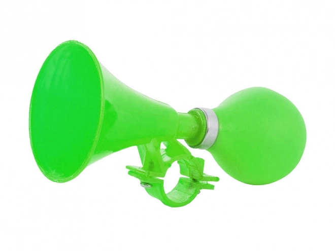 Clacson per bicicletta con palloncino verde in gomma