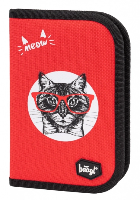 Astuccio scolastico classico Gatto