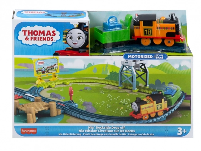 Locomotiva motorizzata Nia per le avventure di Thomas & Friends