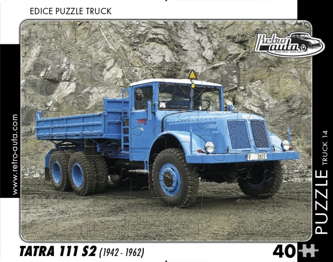 Puzzle Camion Tatra 111 S2 Retro-Auta