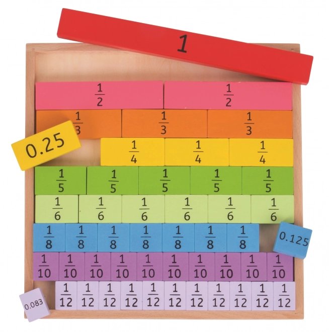 Tabellone Educativo frazioni Bigjigs Toys