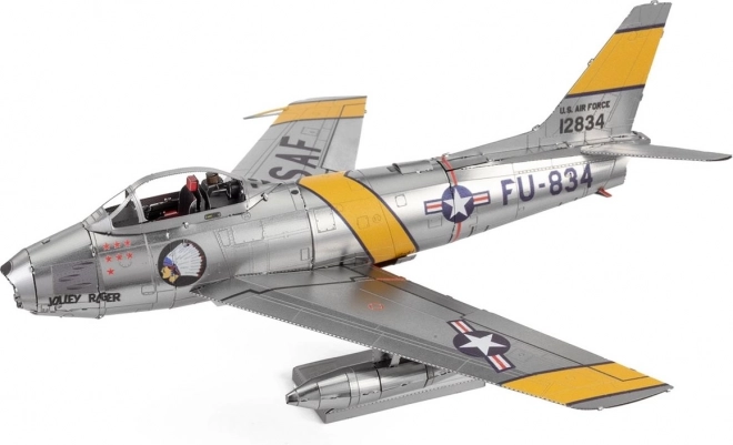 Puzzle 3D in metallo F-86 Sabre