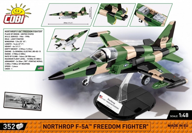 Caccia a Reazione Klocki Northrop F-5A Freedom Fighter