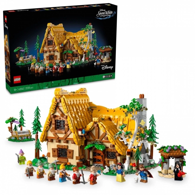 Capanna di Biancaneve e i sette nani LEGO Disney