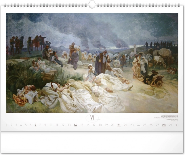 Calendario da Parete Epopea Slava 2026