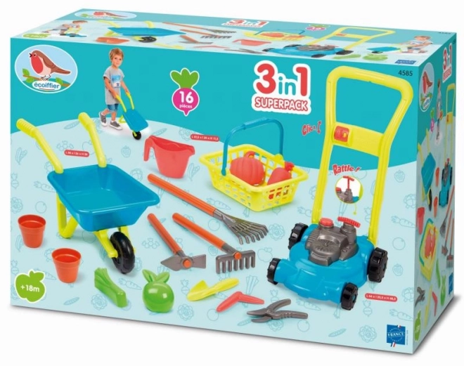 Set giardino 3 in 1 Ecoiffier