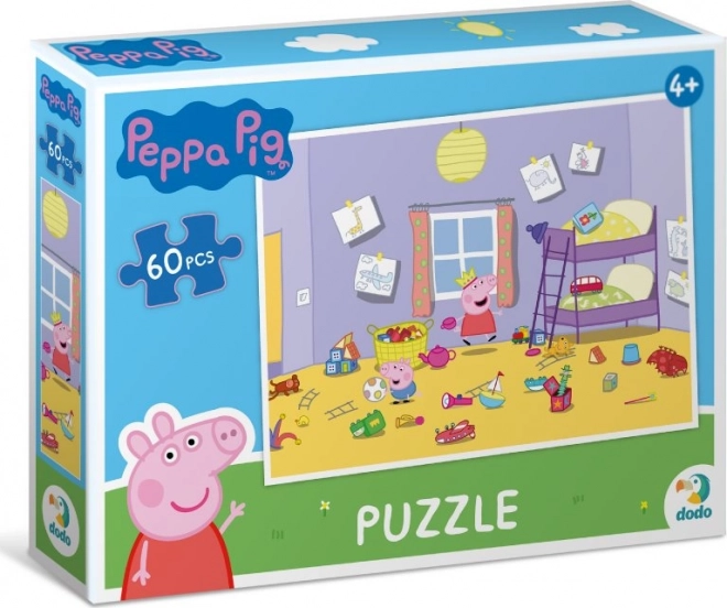 Puzzle Peppa Pig: Giochi nella Stanza 60 Pezzi