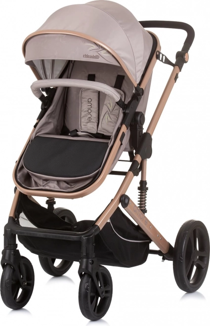 Passeggino combinato Amore 2 in 1 Chipolino Jungle – Macadamia