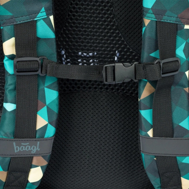 BAAGL 3 SET Skate Polygon: zaino, astuccio, sacca