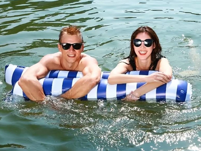 Materasso Gonfiabile Amaca Acquatica per Piscina e Spiaggia