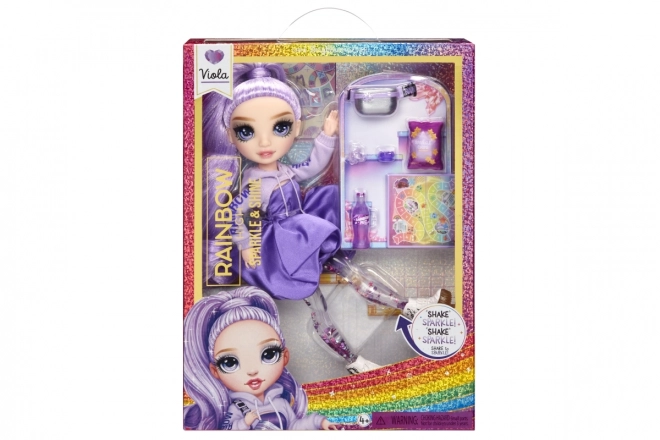 Rainbow High Bambola Moda Sparkle & Shine - Viola