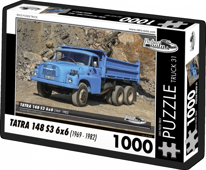 Puzzle Retro-Auta Tatra 148 S3 6x6 (1969 - 1982) 1000 Pezzi