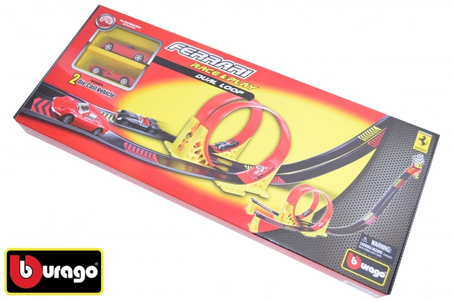 Pista da corsa Bburago Ferrari 2xLoop