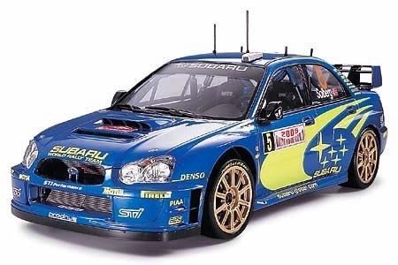 Modello in plastica Subaru Impreza WRC Solberg