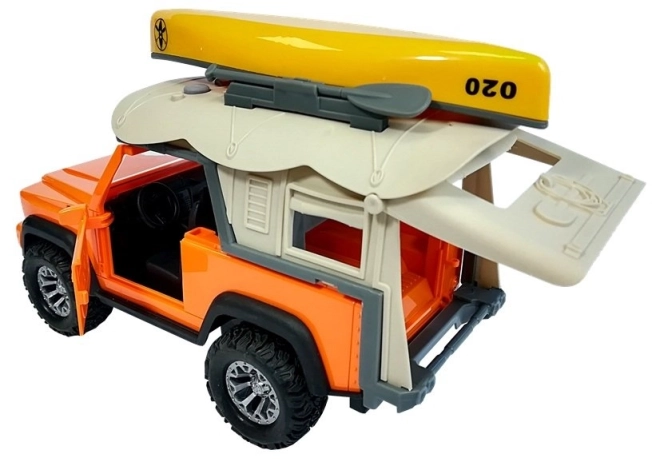 Jeep camper con suoni e luci per bambini