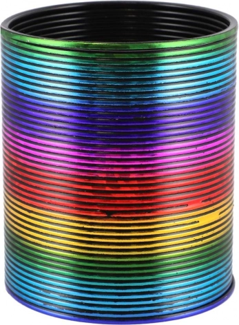 Spirale di plastica colorata 8,5 cm