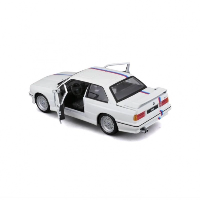 Modellino Bburago BMW Serie 3 M3 1988 Bianco