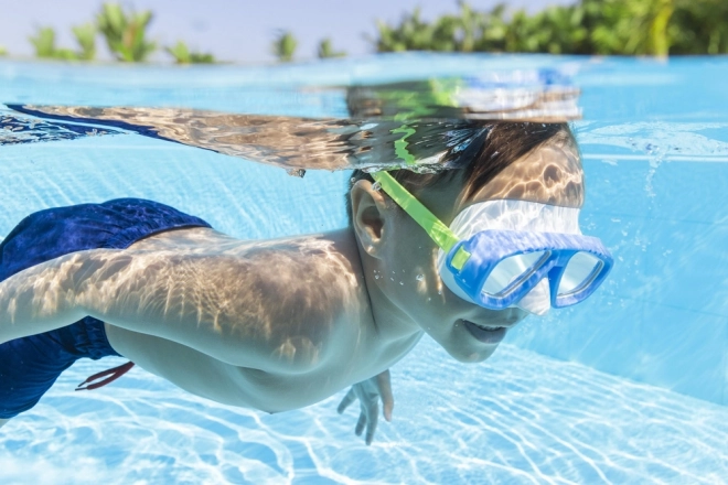 Maschera da nuoto blu Bestway
