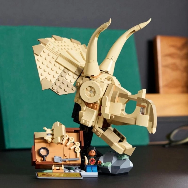 Teschio di Triceratopo LEGO Jurassic World per Bambini