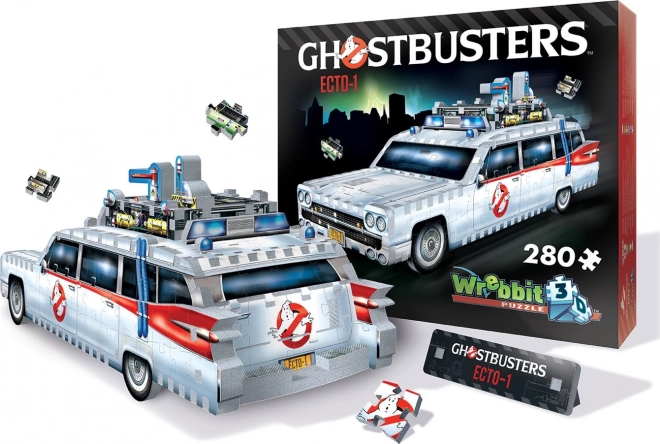 Puzzle 3D Auto GHOSTBUSTERS ECTO-1 280 Pezzi