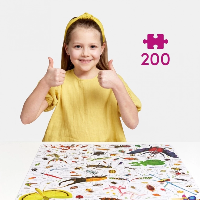 Puzzle Puzzlove insetti 200 pezzi