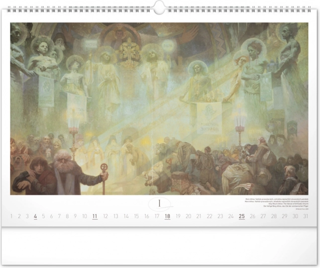 Calendario da Parete Epopea Slava 2026