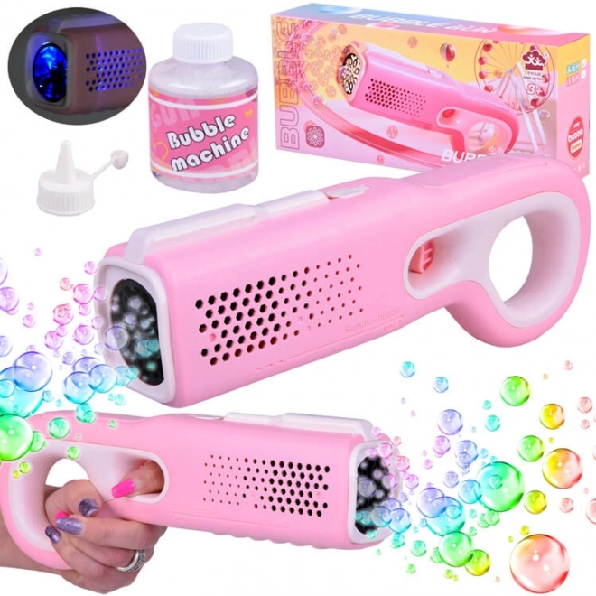 Pistola sparabolle di sapone rosa – rosa