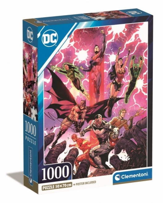 Puzzle 1000 Pezzi Compact DC COMICS Justice League