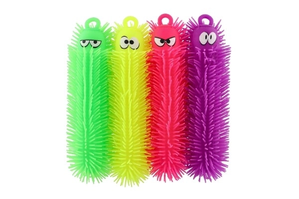 Caterpillar antistress luminescente in silicone 30cm