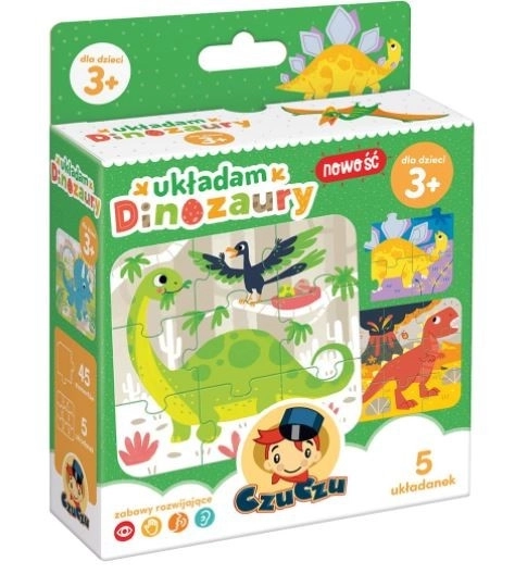 Puzzle Imparo con Dinosauri