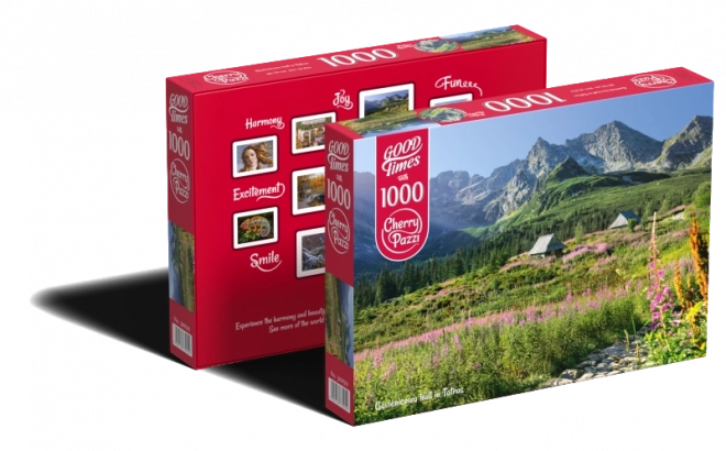 Puzzle Valle dei Bruco, Alti Tatra 1000 pezzi