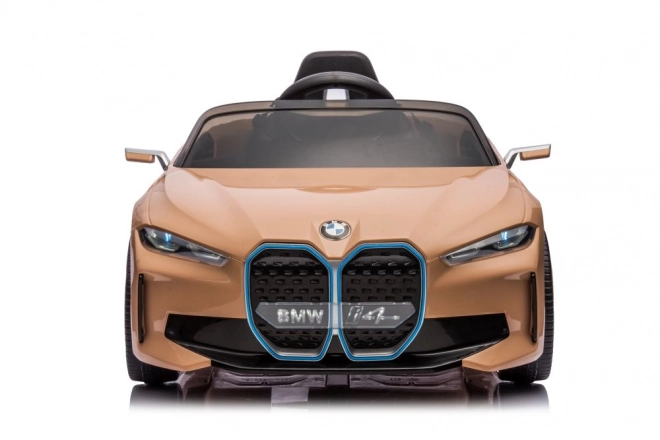 Auto a batteria BMW I4 dorato 4x4