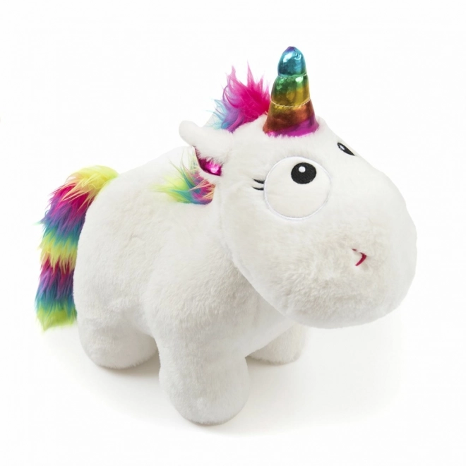 Unicorno di peluche in piedi 34 cm