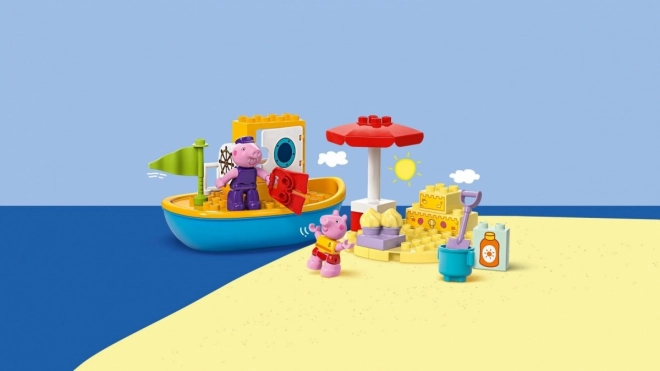 Giocattolo DUPLO Peppa e la Barca