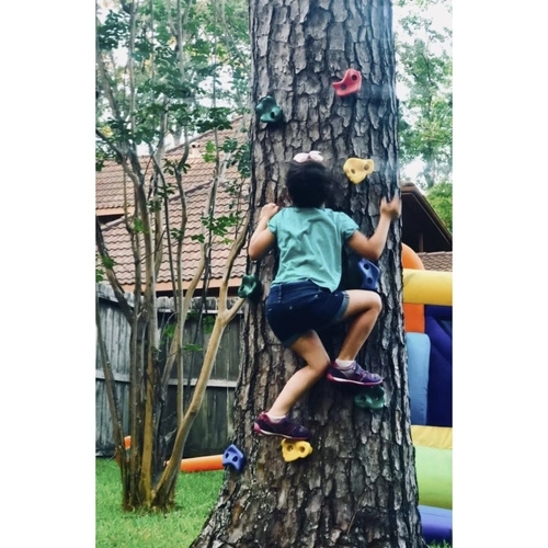 Appigli di arrampicata per bambini Kruzzel - 12 pezzi