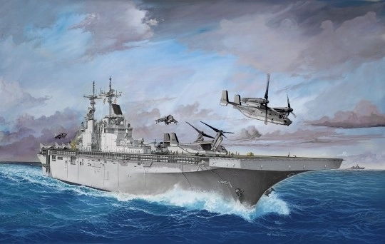 Portaerei d'assalto della US Navy 1/700