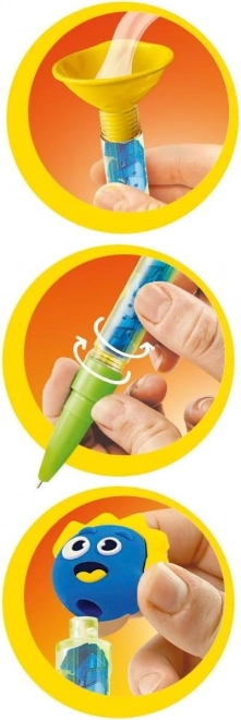 CLEMENTONI IDEA Set creativo per la realizzazione di penne – mostro