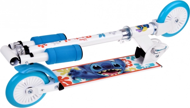 Monopattino pieghevole Disney STITCH bianco per bambini fino a 50 kg